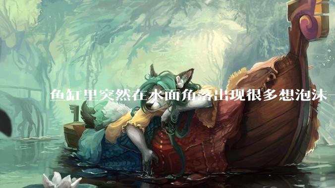 鱼缸里突然在水面角落出现很多想泡沫一样的气泡是怎么回事？