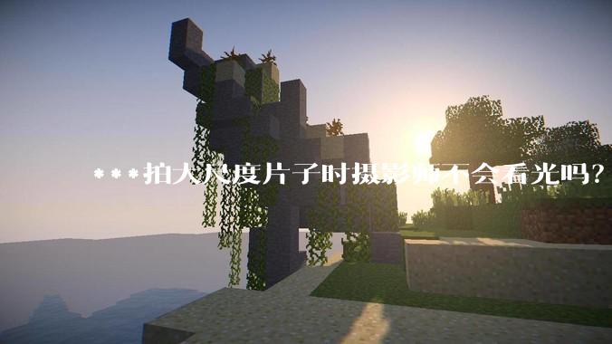 ***拍大尺度片子时摄影师不会看光吗？